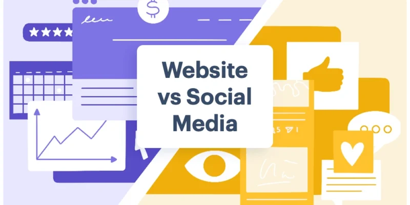 Difference Between a Website and Social Media Page